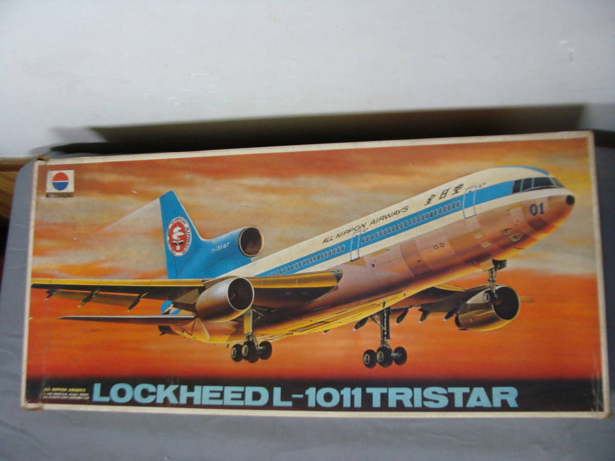 デッドストック ニットー 1/100 ロッキード トライスター L-1011 全日空