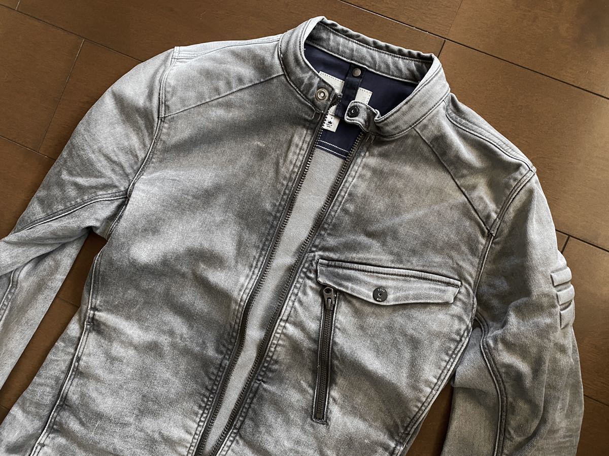 G-STAR RAW ジースターロウ デニムジャケット ライダース ストレッチ