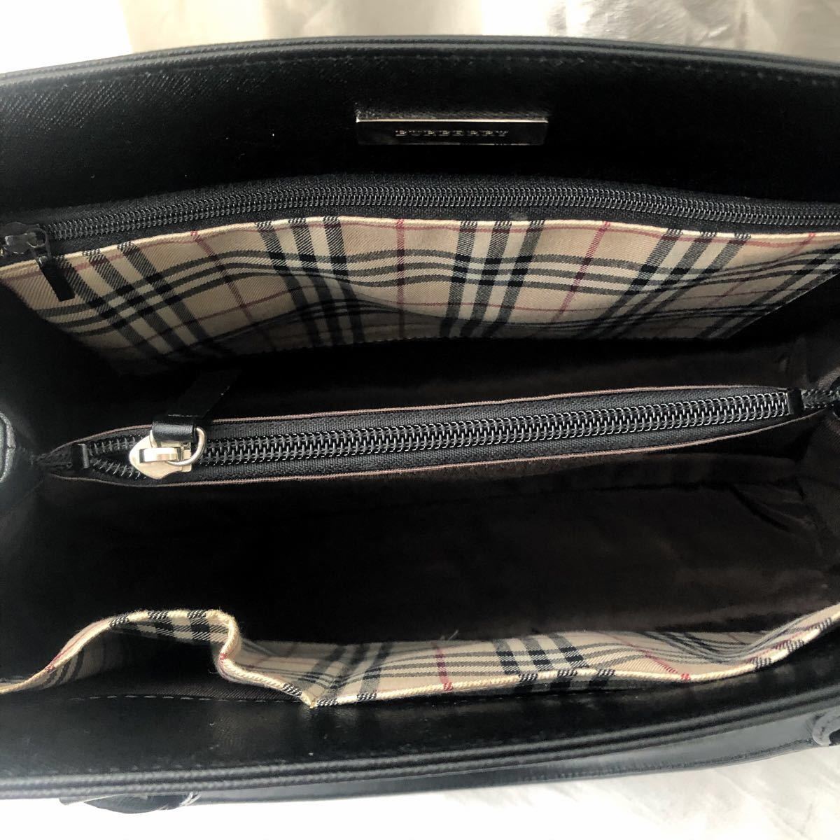 BURBERRY バーバリー ハンドバッグ ブラック バッグ ノバ BURBERRY バーバリー ハンドバッグ ブラック バッグ ノバ