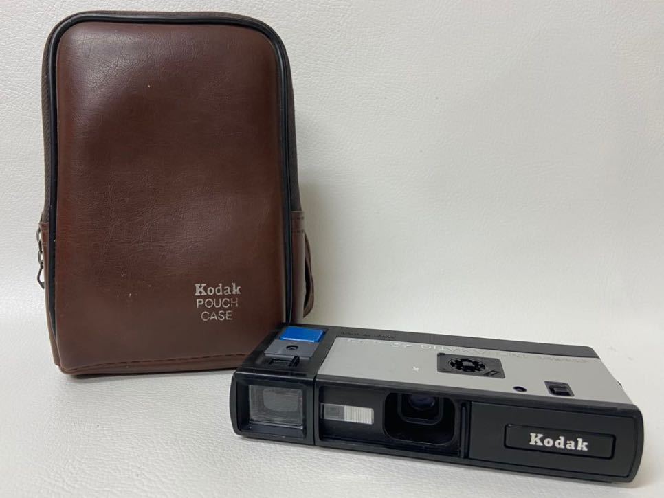 B1D323◆ジャンク品◆ コダック Kodak ポケット インスタマチック pocket INSTAMATIC 40 camera フイルムカメラ ケース付き