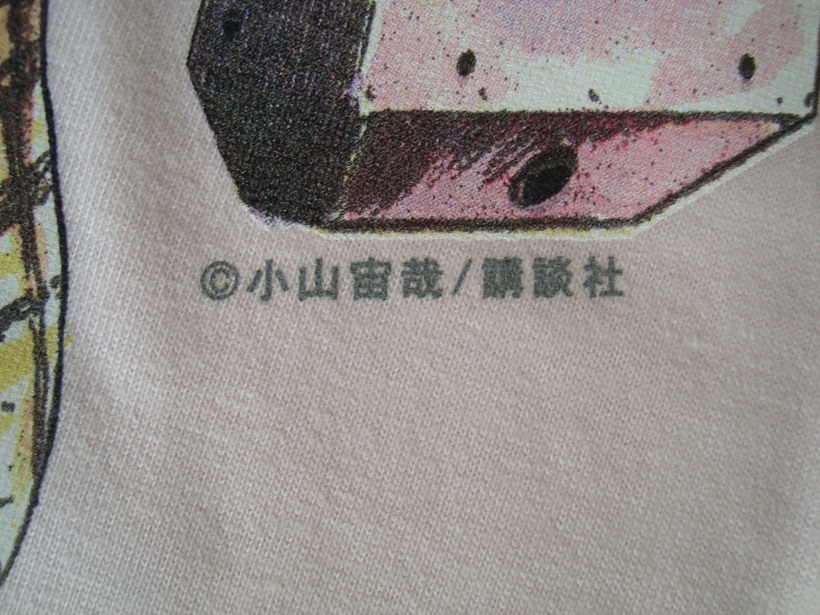 ノベルティ Tシャツ２枚 宇宙兄弟（小山宙哉）ディスクウォールアべンジャー 綿100% 非売品 未使用の画像4