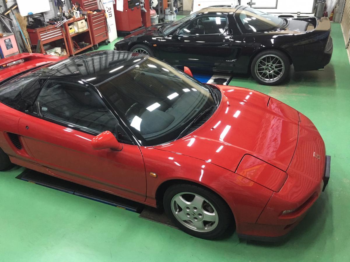 ホンダ NSX （NA1 NA2) 用 純正 【ドアサッシュハンドル左右6点セット】 新品（所沢IC近）要車番_お預かりのお車は全てピット内保管です。