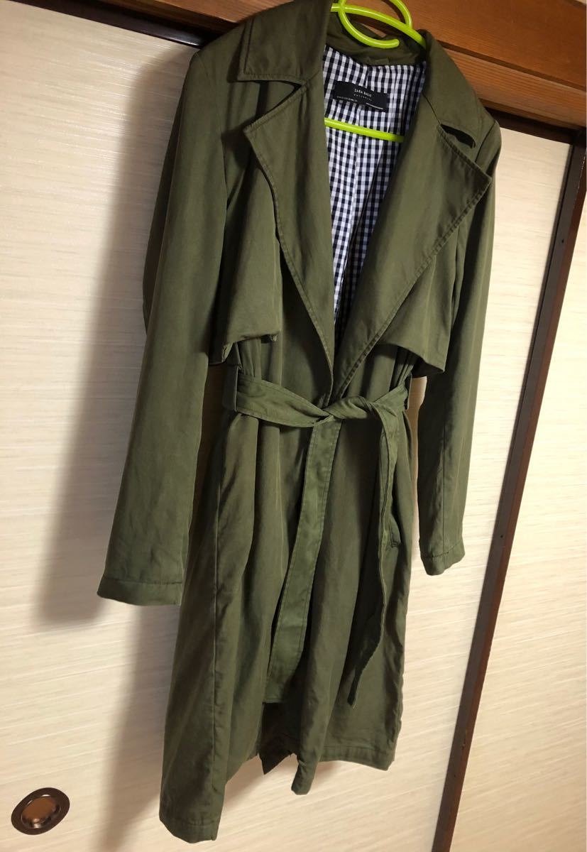 新品 ZARA ザラ XS トレンチコート リヨセル 軽量 - アウター 新品 ZARA ザラ XS トレンチコート リヨセル 軽量 - アウター