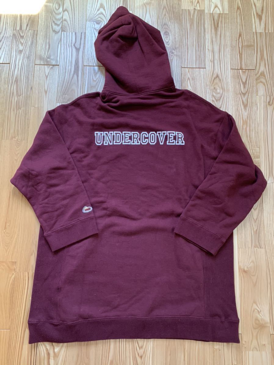 undercover big hoodie 18aw アンダーカバー パーカー ワンピース