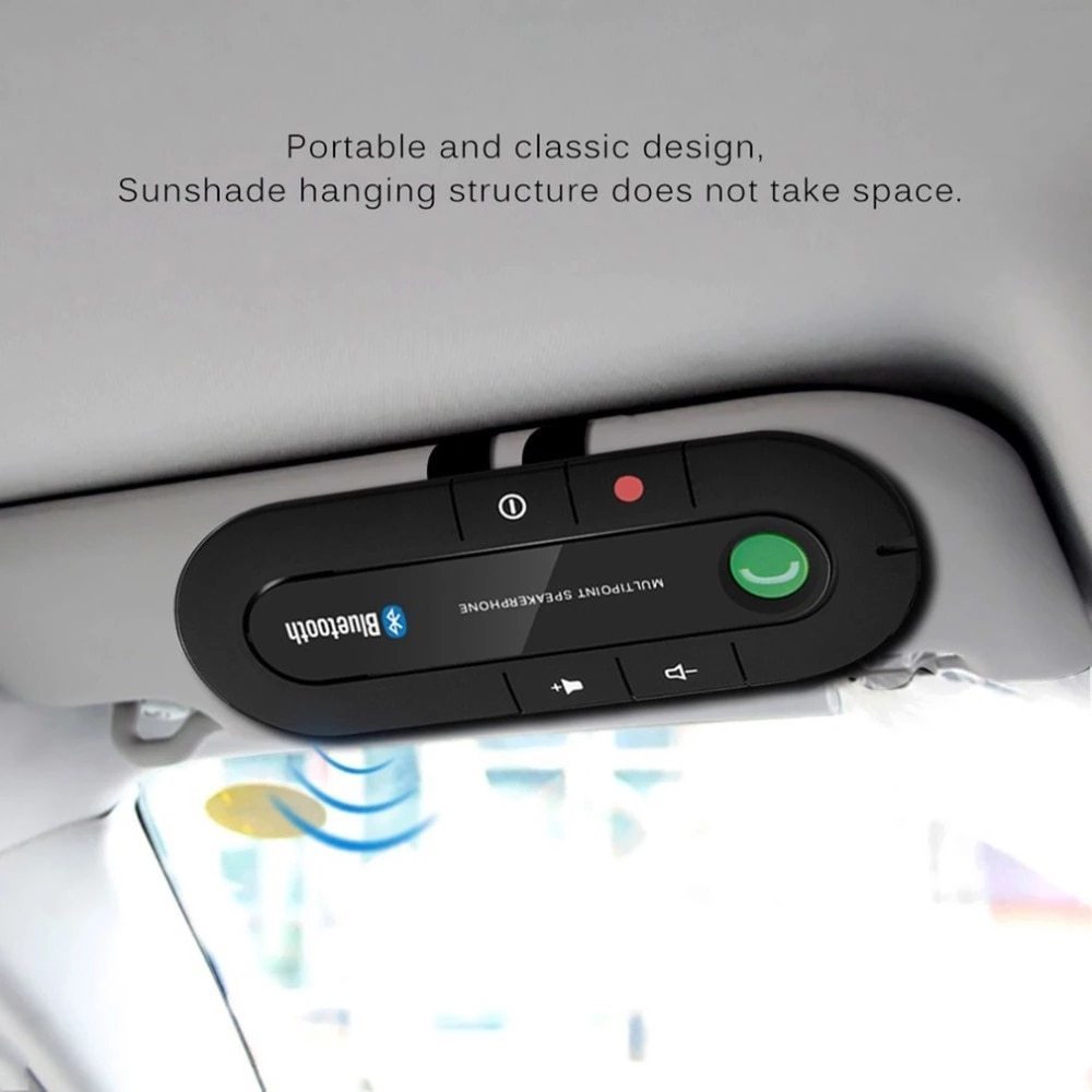 マルチポイント スピーカーフォン 4 1 Edrワイヤレス Bluetooth ハンズフリー カーキット Mp3 ミュージック Iphone Android マルチポイント スピーカーフォン 4 1 Edrワイヤレス Bluetooth ハンズフリー カーキット Mp3 ミュージック Iphone Android