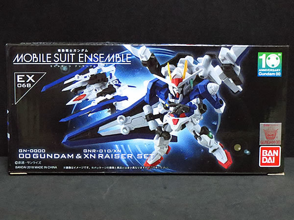00ガンダム&ザンライザーセット モビルスーツ アンサンブル EX06 機動