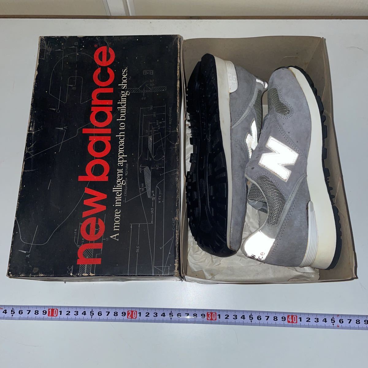 *New Balance/ New balance #W448#7.5/24.5cm# dead stock # gray #93 year made # running / sneakers # Vintage *