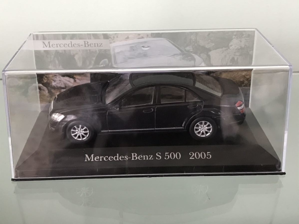 送料無料　1/43 メルセデスベンツ　S500 ミニカー　MERCEDES BENZ