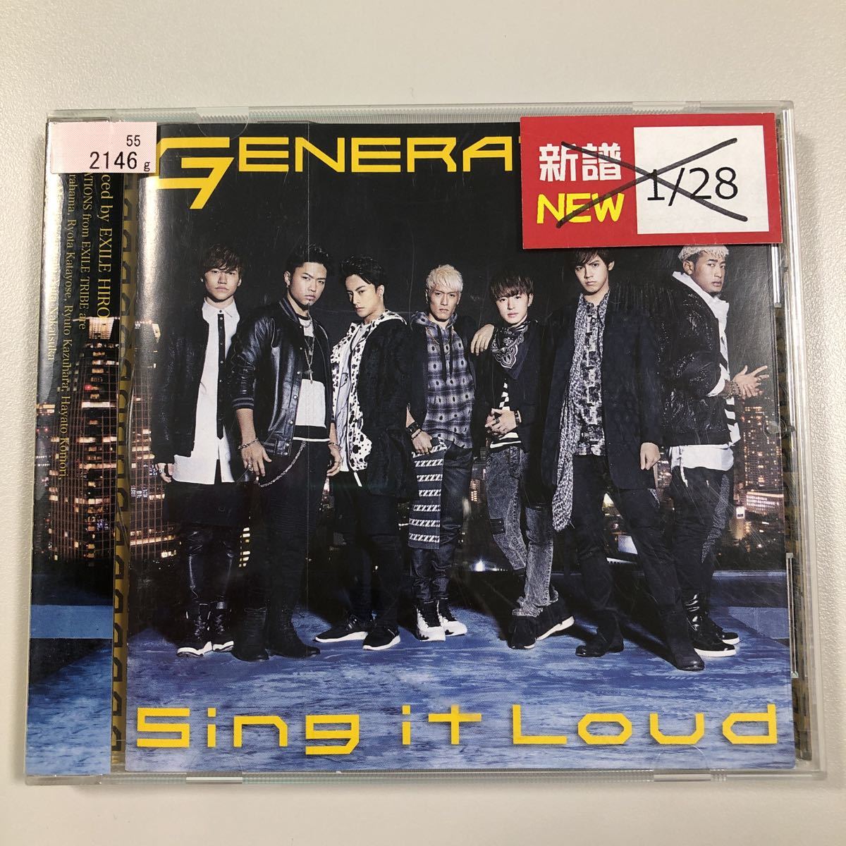 GENERATIONS Sing it Loud 直筆サイン入りCD+DVD - cna.gob.bo