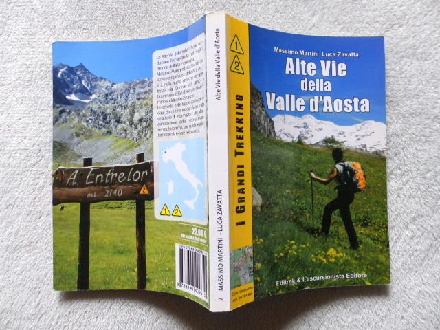 国内送料無料 最大78%OFFクーポン .. Alte Vie della Valle d'Aosta アオスタハイキングガイド イタリア語洋書 experienciasalud.com experienciasalud.com