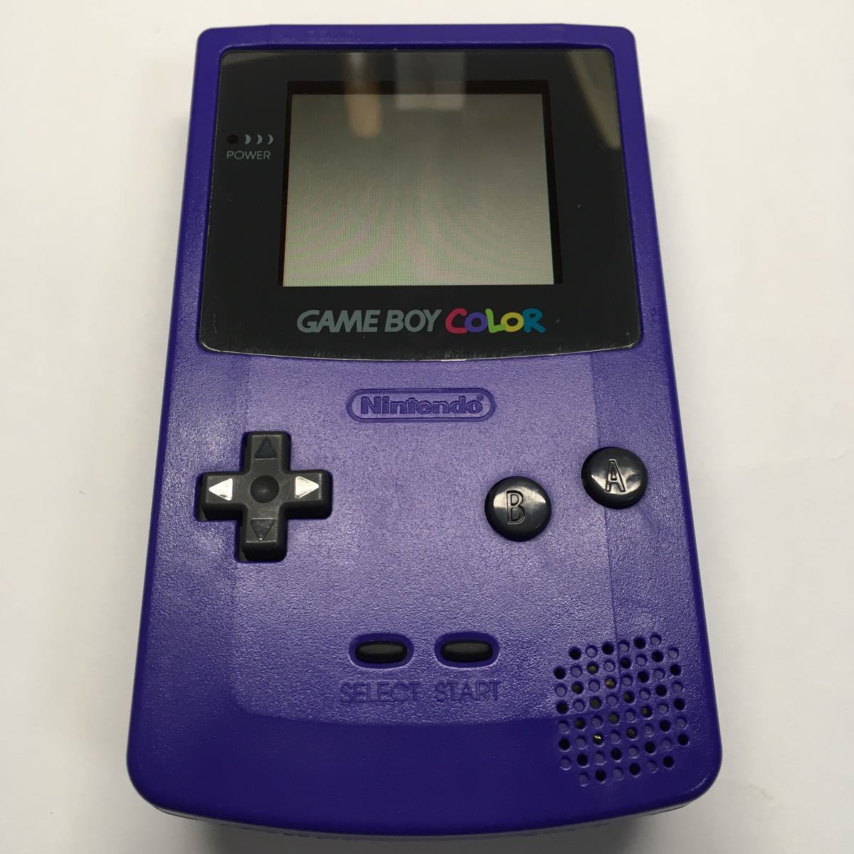 ゲームボーイカラー　本体　パープル GAMEBOY Nintendo 任天堂　動作確認済み　ポケモン　ドラクエ　レトロ