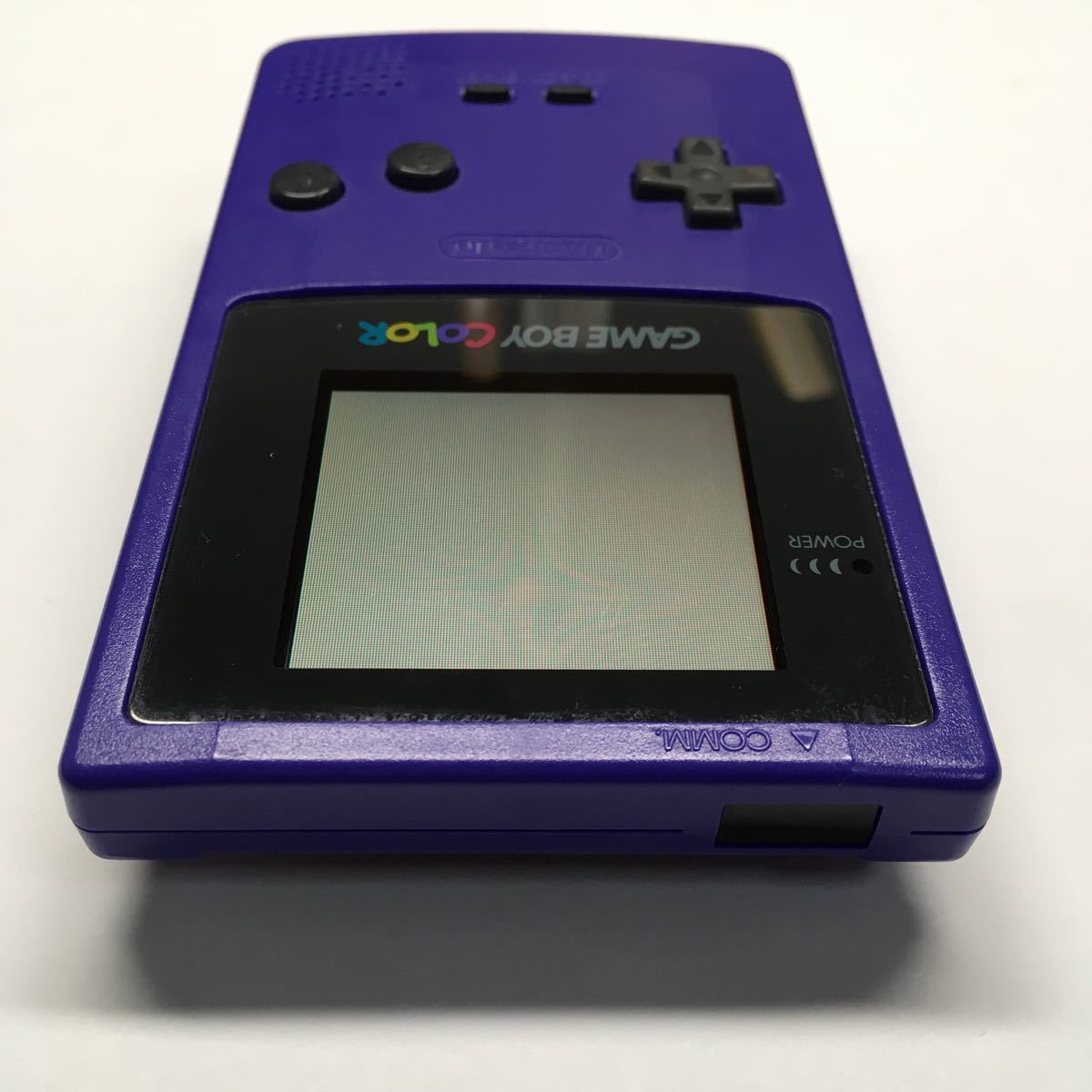 ゲームボーイカラー　本体　パープル GAMEBOY Nintendo 任天堂　動作確認済み　ポケモン　ドラクエ　レトロ