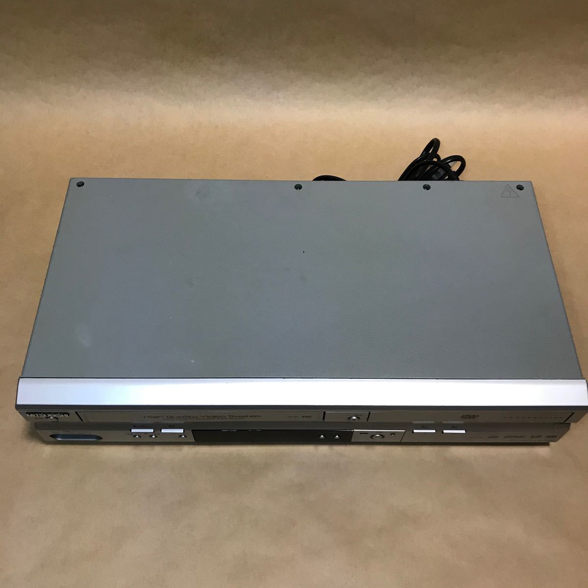 MITSUBISHI DJ-V250 DVD一体型VHSビデオデッキ リモコン付 MITSUBISHI DJ-V250 DVD一体型VHSビデオデッキ リモコン付