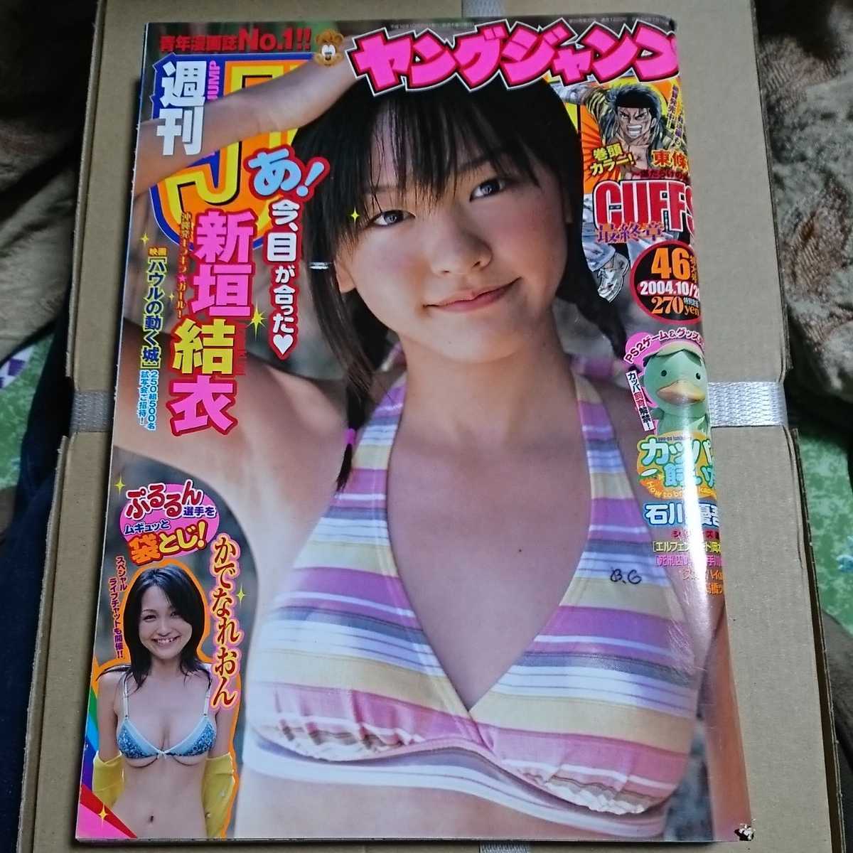 円高還元 週刊ヤングジャンプ 2004年46号 no.46 10/28 新垣結衣 ヤング