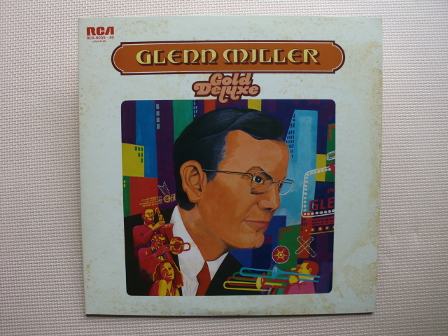 ＊【２LP】ニュー・グレン・ミラー楽団／グレン・ミラー ゴールド・デラックス（RCA8039/40）（日本盤）_画像1