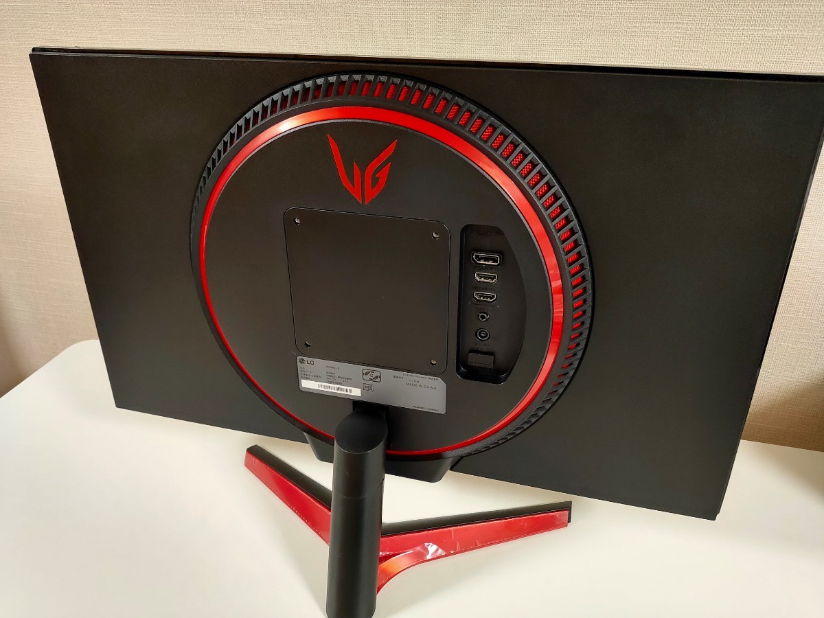 【超美品】LG UltraGear 24GN600-B 【144Hz IPS PS5対応 ゲーミングモニター】