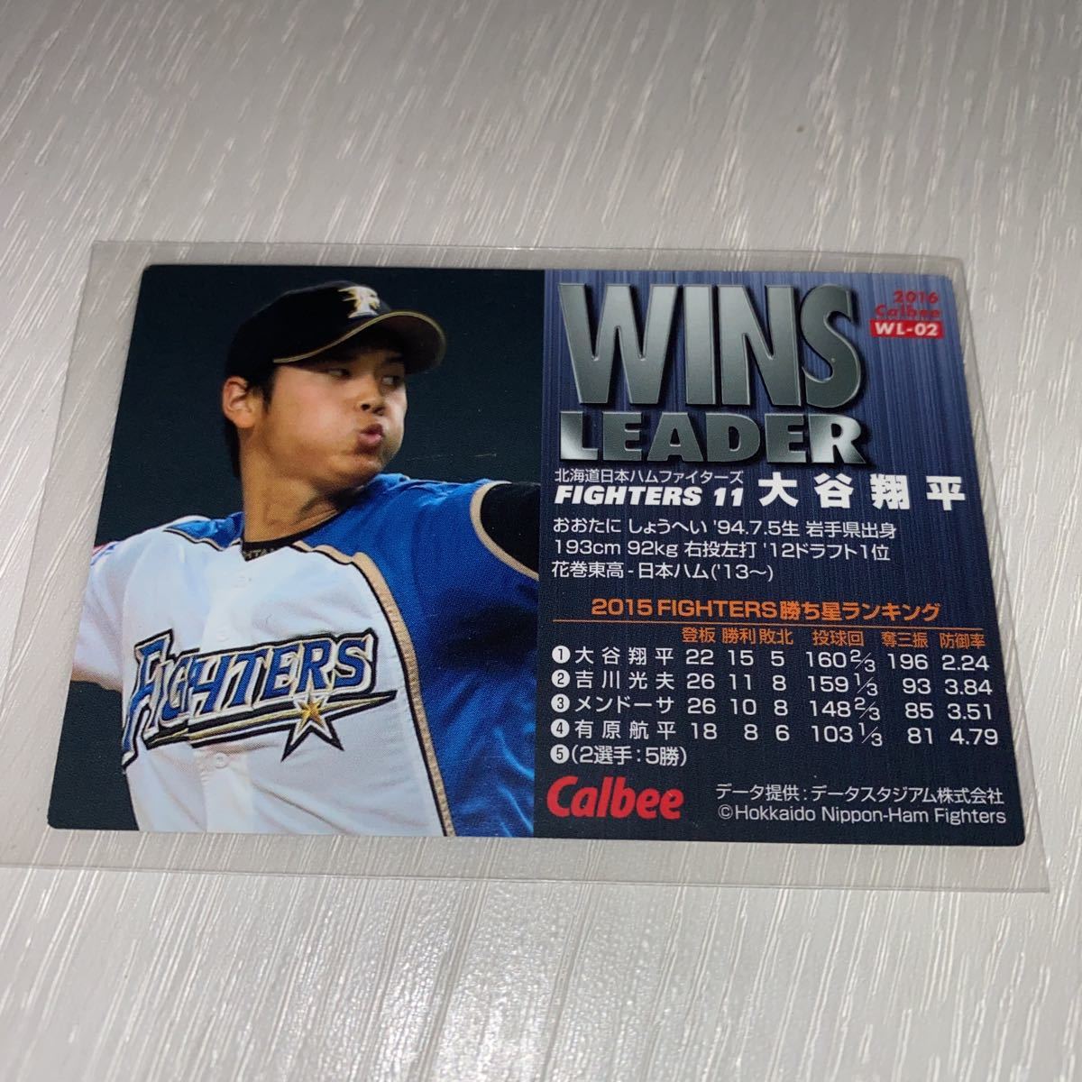 大谷翔平 プロ野球チップス-