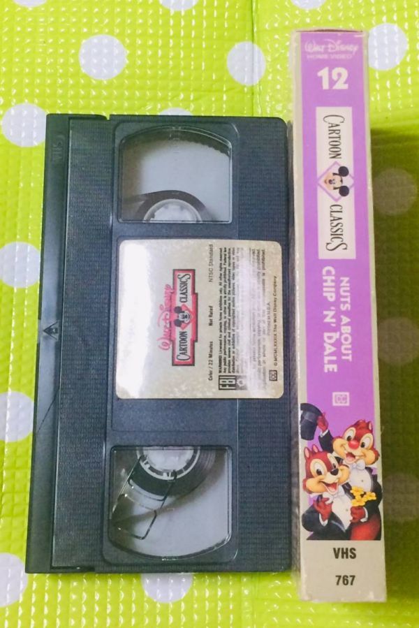 即決〈同梱歓迎〉VHS チップとデール Nuts About Chip 'n' Dale ディズニー アニメ◎その他ビデオ多数出品中θ6245a_画像3