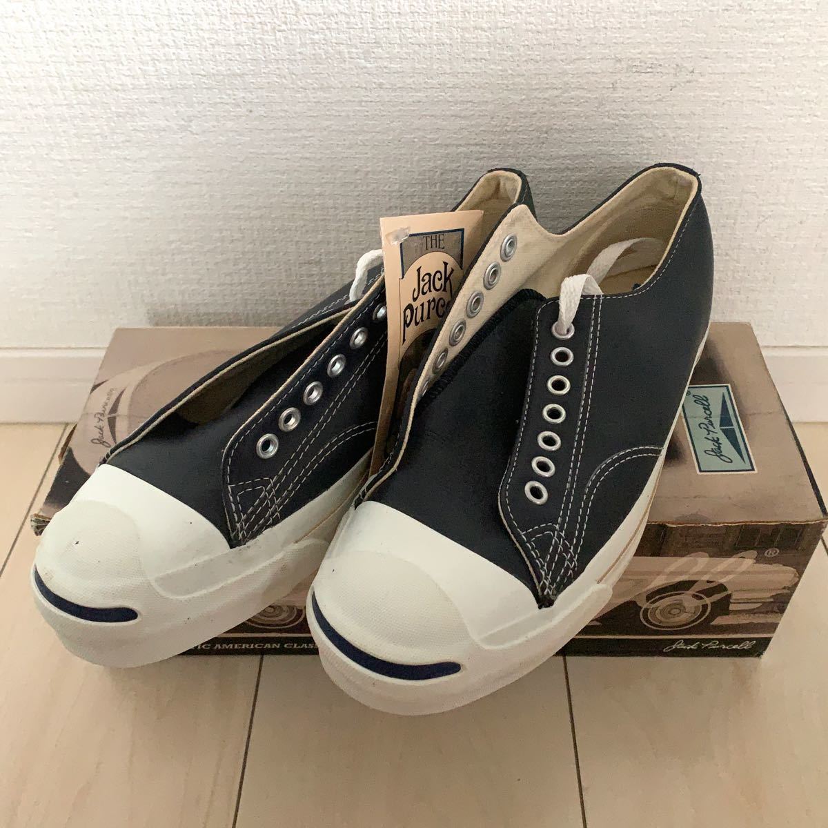 未使用品】コンバース:ジャックパーセルレザー made in USA