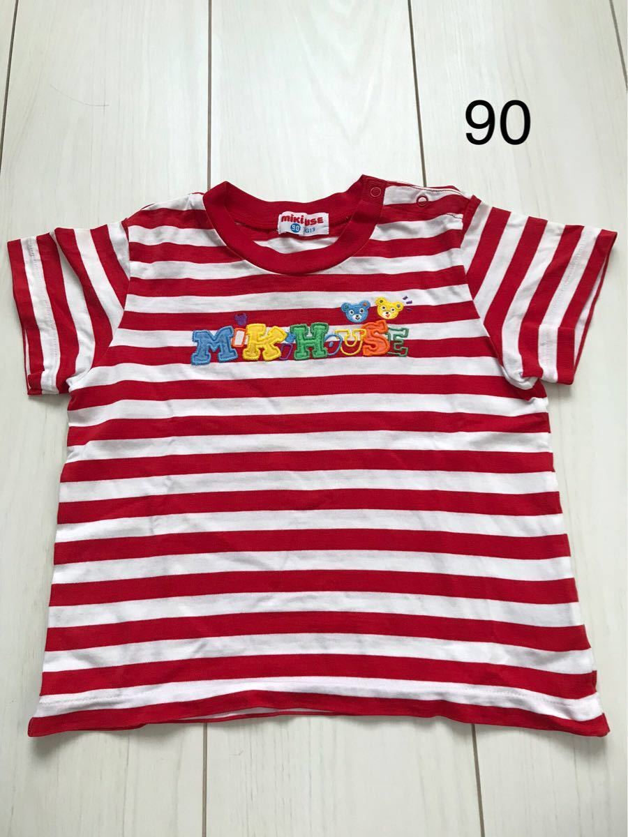 MIKIHOUSE ミキハウス 半袖Tシャツ 90 キッズ 男の子 女の子 子供服