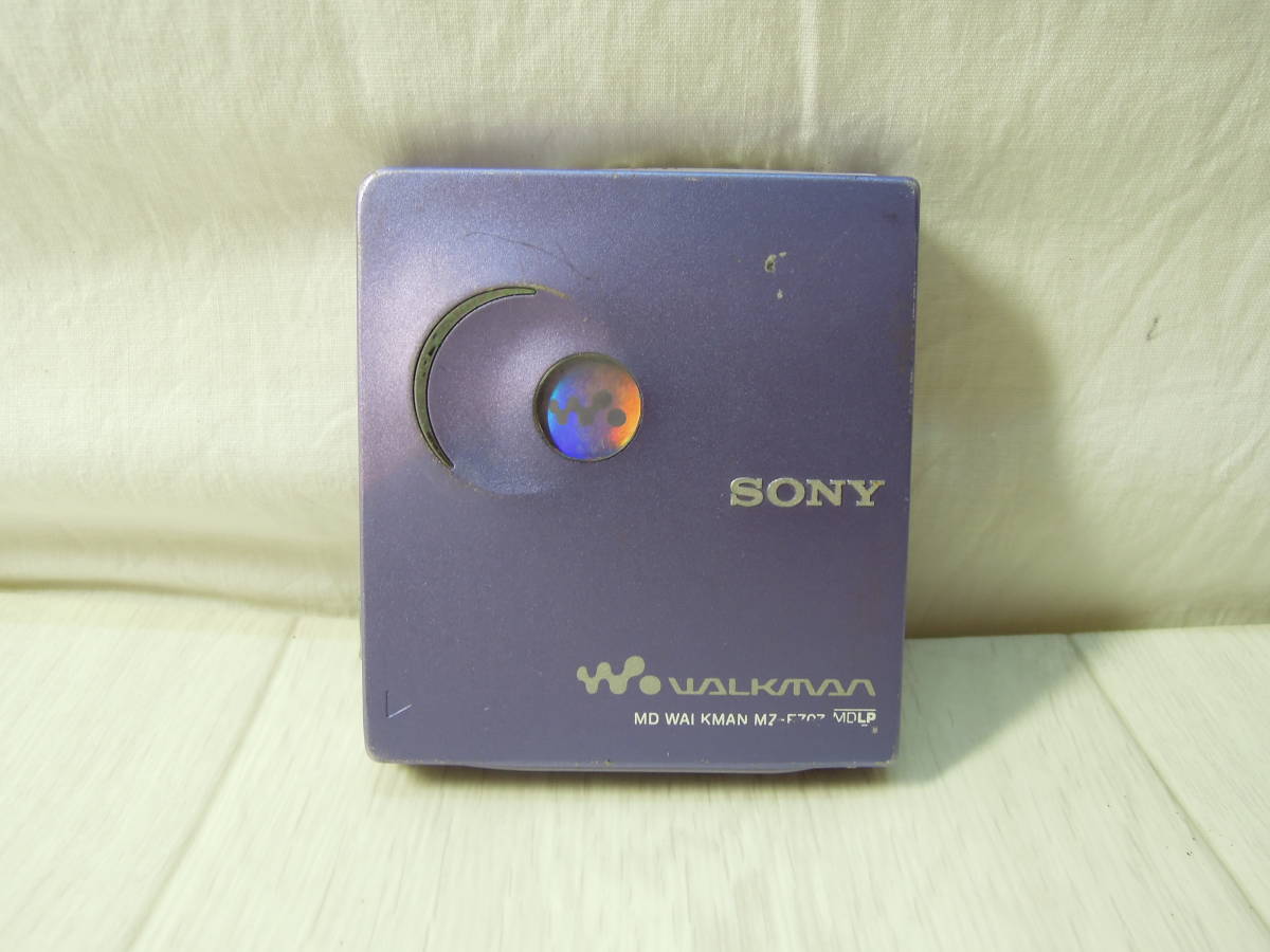 OK1887*SONY/ Sony /MD WALKMAN/ Walkman / portable MD player /MZ-E707/ body only [ Junk ]