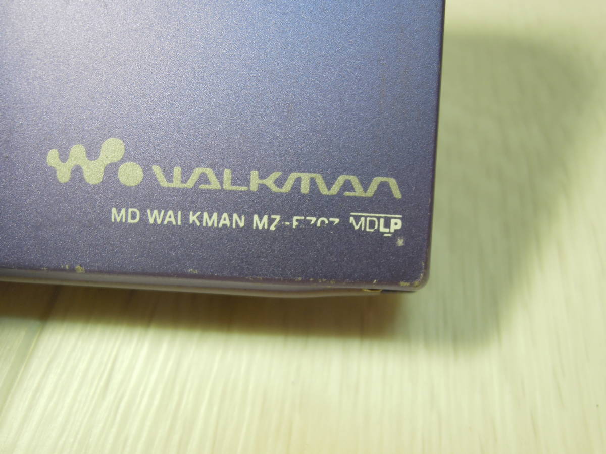 OK1887*SONY/ Sony /MD WALKMAN/ Walkman / portable MD player /MZ-E707/ body only [ Junk ]
