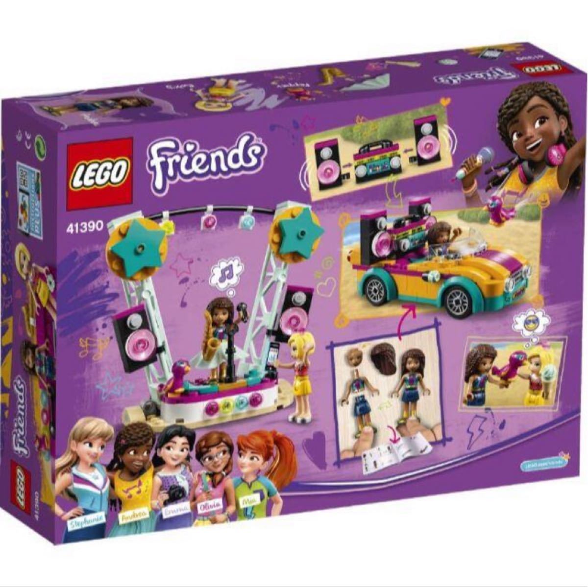 レゴ フレンズ LEGO friends 41390 アンドレアのオープンカーとライブステージ 新品未使用未開封