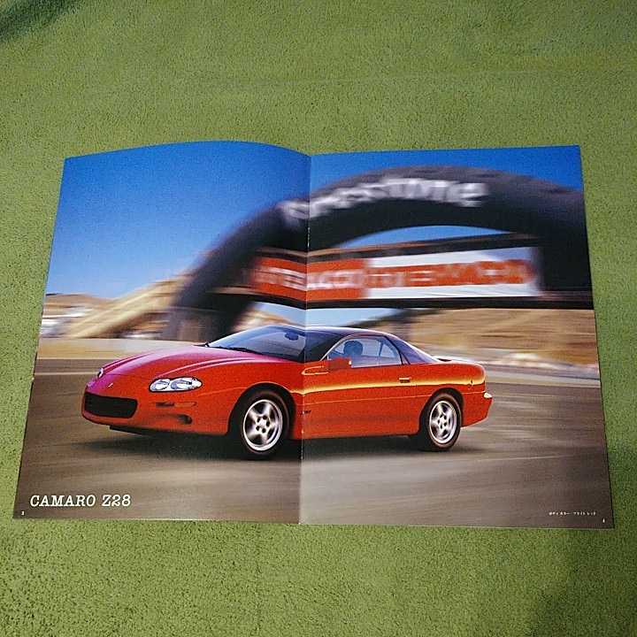 シボレー カマロ 1998年モデル クーペ スポーツクーペ スポーツクーペT-TOP Z28 コンバーチブル CF43A CF45E CF43AK CF45E 未読品 絶版車_画像2