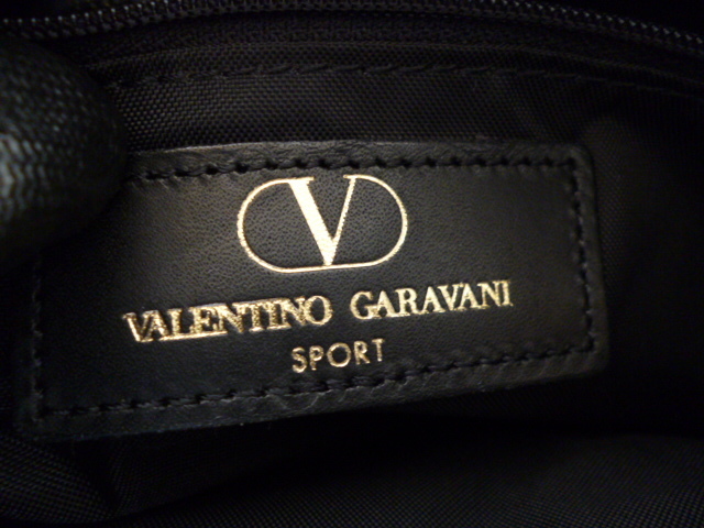 VALENTINO GARAVANI　ショルダーバッグ　ヴァレンティノガラヴァーニ　バッグ　ストライプ　金具　ヴィンテージ_画像8