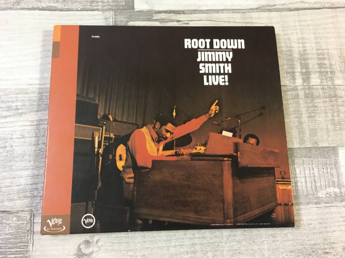 超希少！！超入手困難！！JAZZ LIVE！ CD ジミー・スミス『ROOT DOWN』Saggs Shootin' His Arrow/Lets' Stay Together 他 全7曲 DISK1枚 _画像1