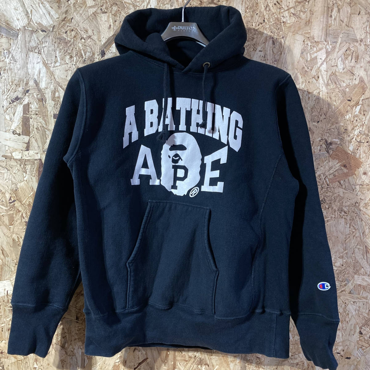 好評最新品 A BATHING APE USA製 アベイシングエイプ×チャンピオン リバースウィーブ パーカーの通販 by 古着館Nos｜ アベイシングエイプならラクマ