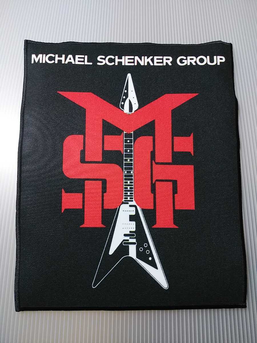 Michael Schenker Group プリントバックパッチ ワッペン Flying V / scorpions ufo マイケル・シェンカー・グループ msg_画像1