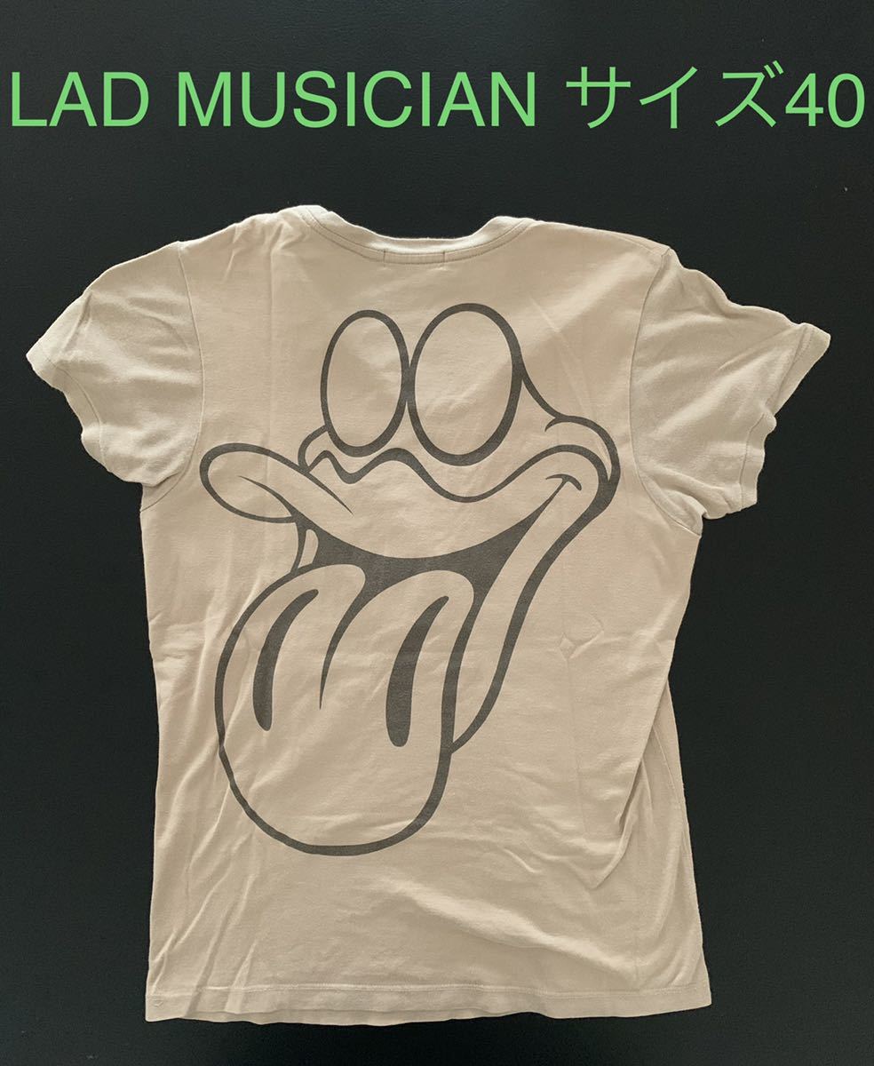 LAD MUSICIAN ラッドミュージシャン Tシャツ XSサイズ 正規品★送料無料★初期タグ_画像1