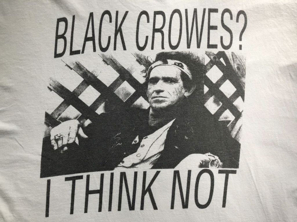 The Black Crowes Kieth Richards ヴィンテージ バンドＴ rolling stones guns n roses aerosmith skid row ac/dc j geils alan forbes_画像2