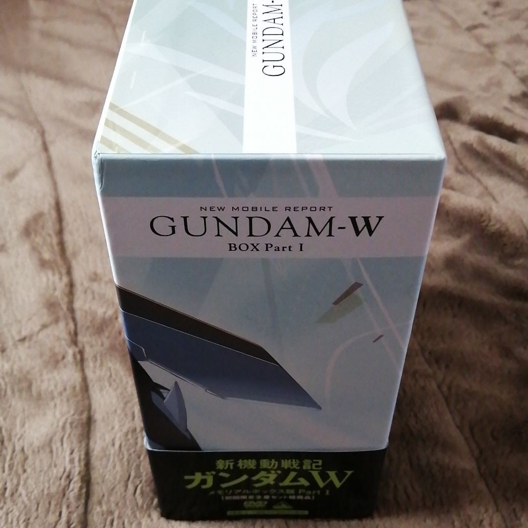 【美品】【帯付き】「新機動戦記ガンダムW メモリアルボックス版 PartⅠ〈初回限定生産・6枚組〉」 DVD