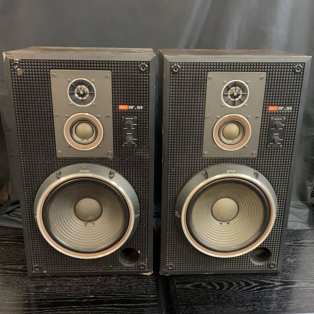 ヤフオク! - 韮95)SONY ソニー SS-G5 スピーカー ペア 動...