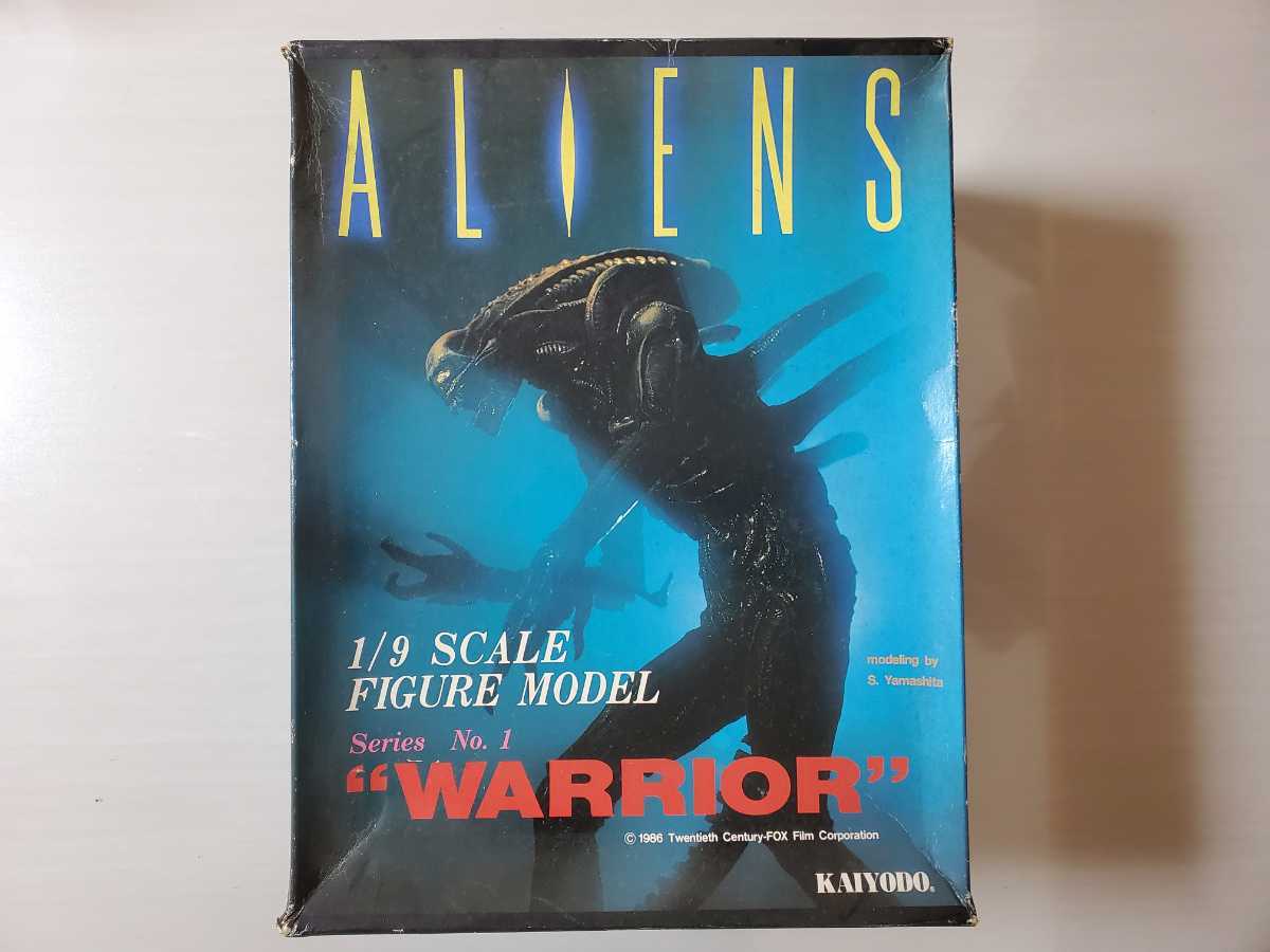  Kaiyodo ALIENS WARRIOR Alien 2.. Alien 1/9 scale box equipped!