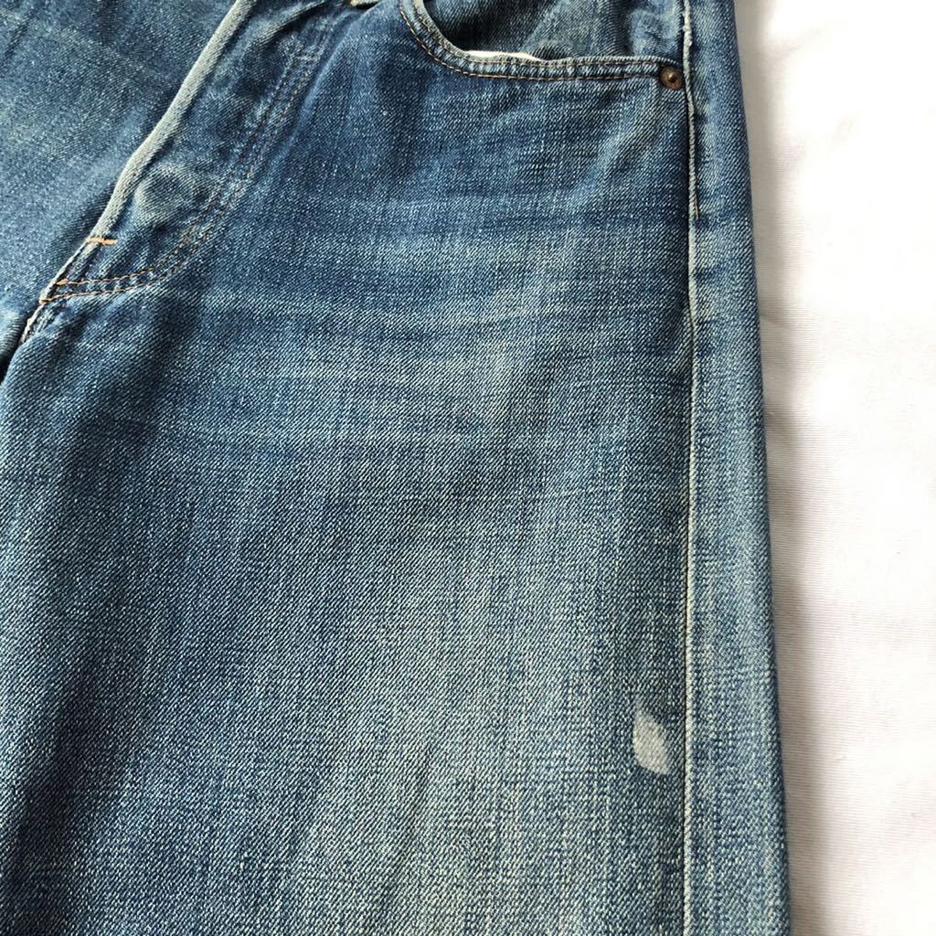 70s Levi's 501 66 前期 デニムパンツ W30 USA製 ビンテージ 70年代 リーバイス シングル ジーパン ジーンズ オリジナル 赤耳 アメリカ製_画像7