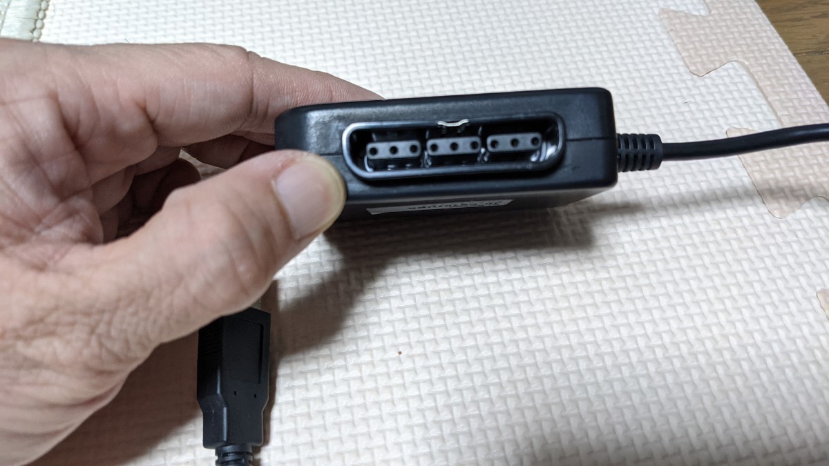 ★エレコム ゲームパッドコンバータ USB接続 プレステ/プレステ2コントローラ対応 1ポート JC-PS101U ELECOM