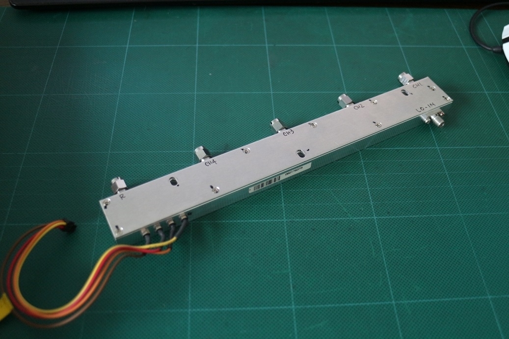 【正常動作品】ADVANTEST BEF030002 LO 5ch distribute amplifier