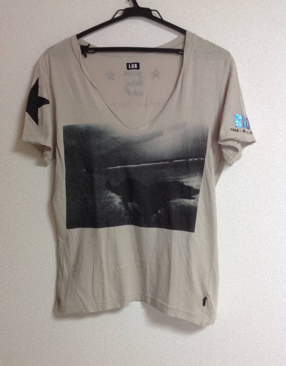 送料無料 yasu着 LGB RICO カットソー メンズ2 ベージュ Tシャツ 送料無料 yasu着 LGB RICO カットソー メンズ2 ベージュ Tシャツ