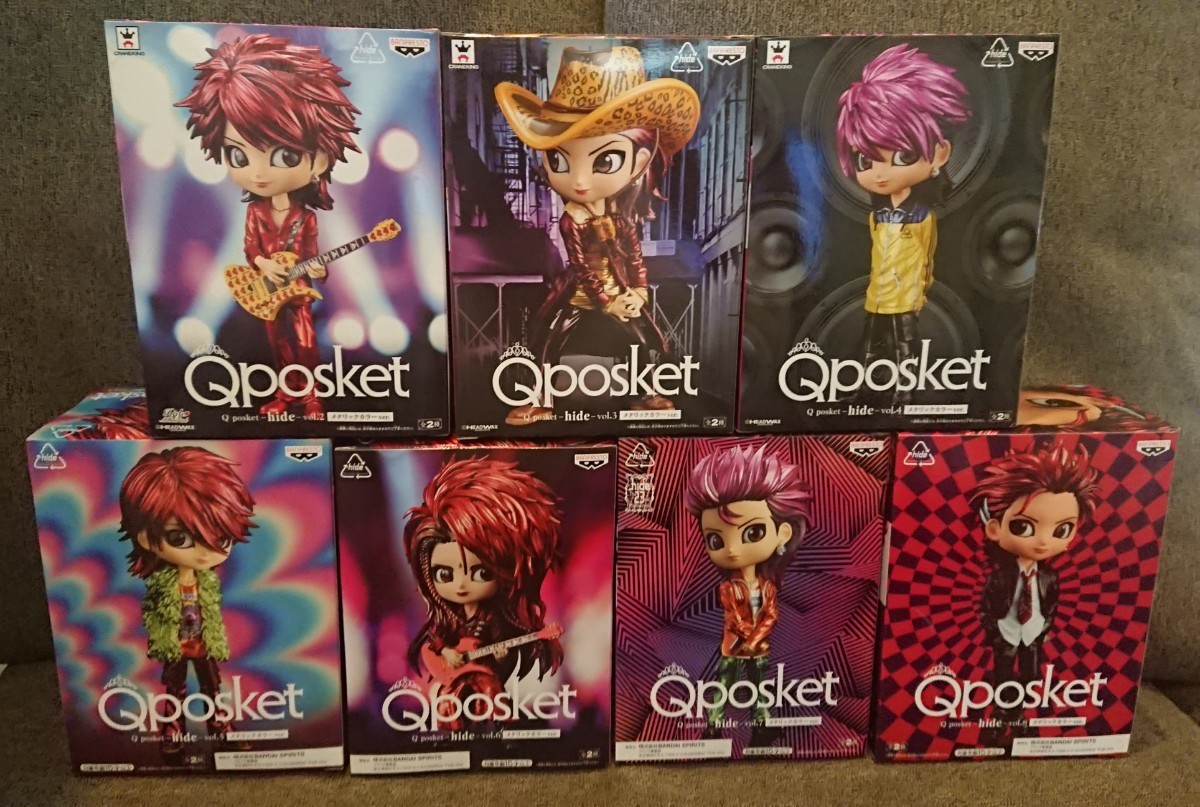 hide Qposket メタリックカラーver 7種セット Q posket - フィギュア