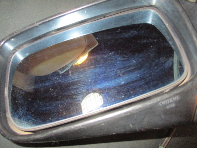 # Volvo 740 Estate door mirror left used part removing equipped rear view mirror lens cover body molding panel 760 #