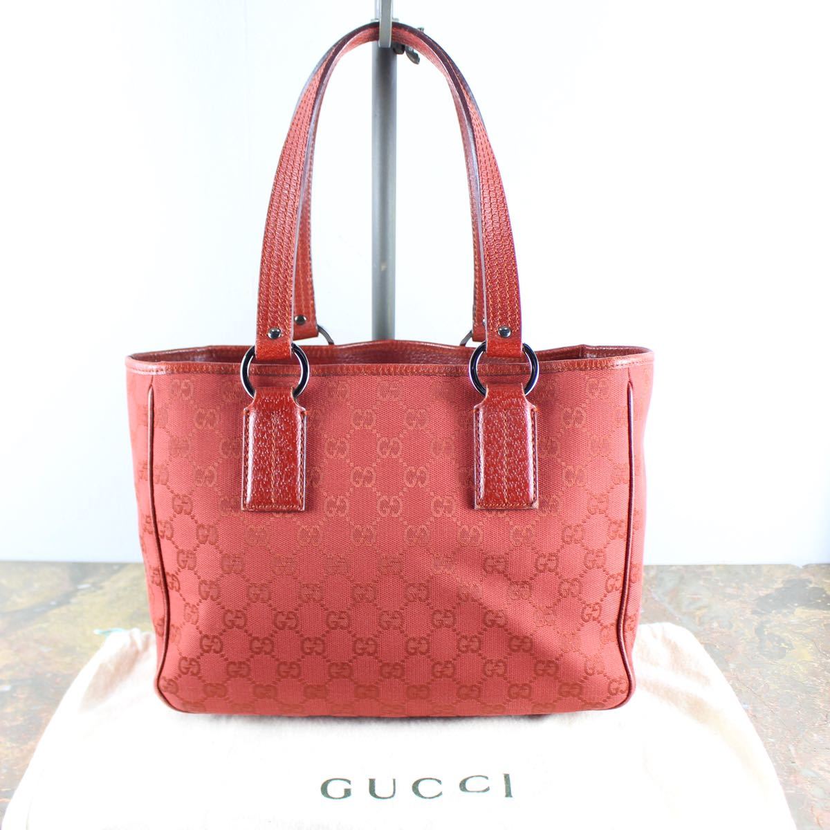 GUCCI GG PATTERNED TOTE BAG MADE IN ITALY/グッチGG柄トートバッグ