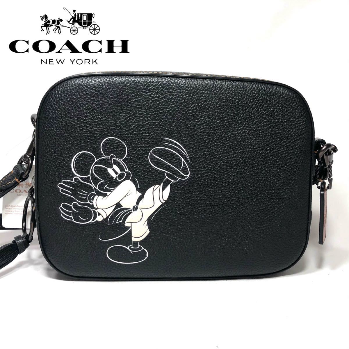 ポケット COACH - 新品//DISNEY X COACH/カメラ バッグ ウィズ