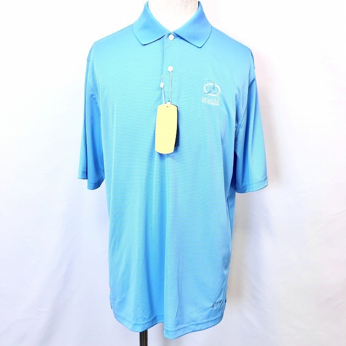 新品】GREG NORMAN グレッグノーマン M メンズ ポロシャツ ゴルフ