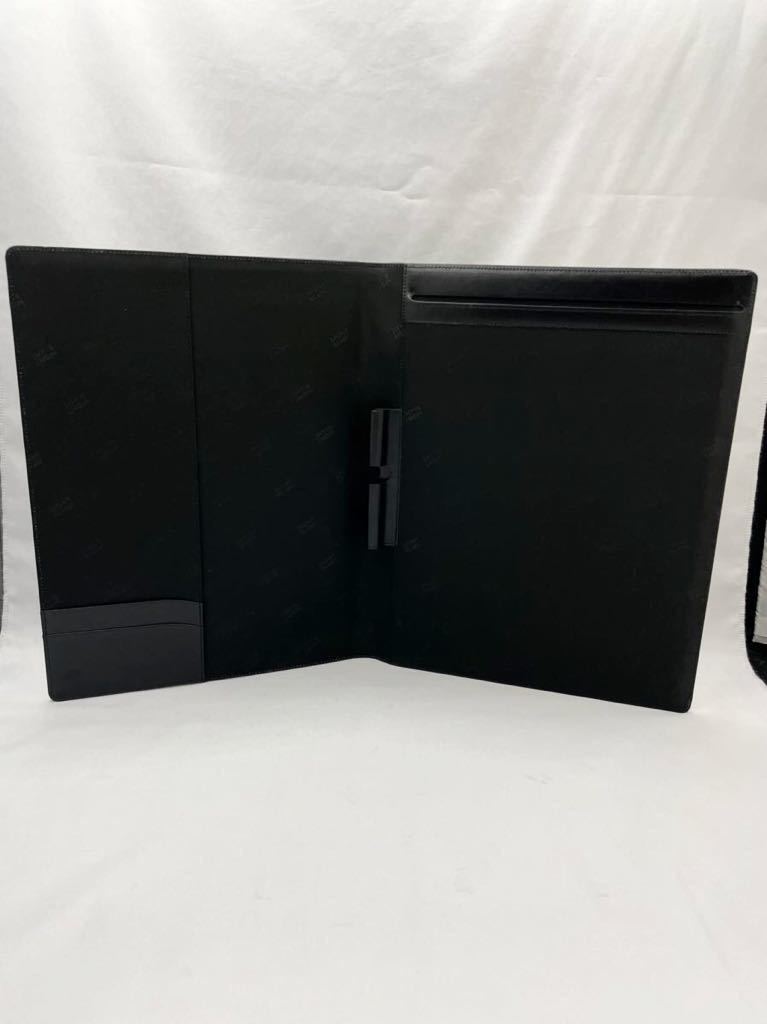 モンブラン ノートカバー A4サイズ ブラック 極美品 モンブラン ノートカバー A4サイズ ブラック 極美品