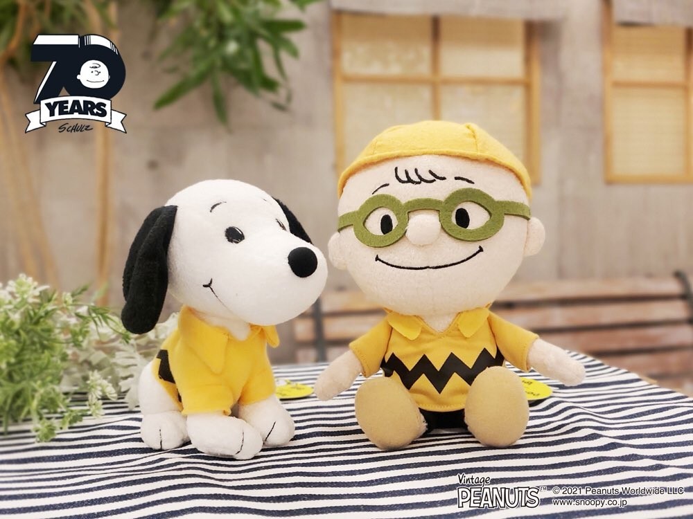 スヌーピー チャーリー ブラウン ロフト ぬいぐるみ 70周年 限定 スヌーピー チャーリー ブラウン ロフト ぬいぐるみ 70周年 限定