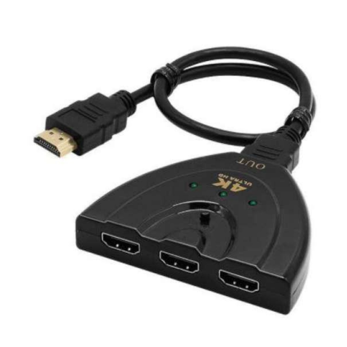 HDMI 切替器 分配器 3入力 1出力 切り替え ディスプレイ スイッチャー