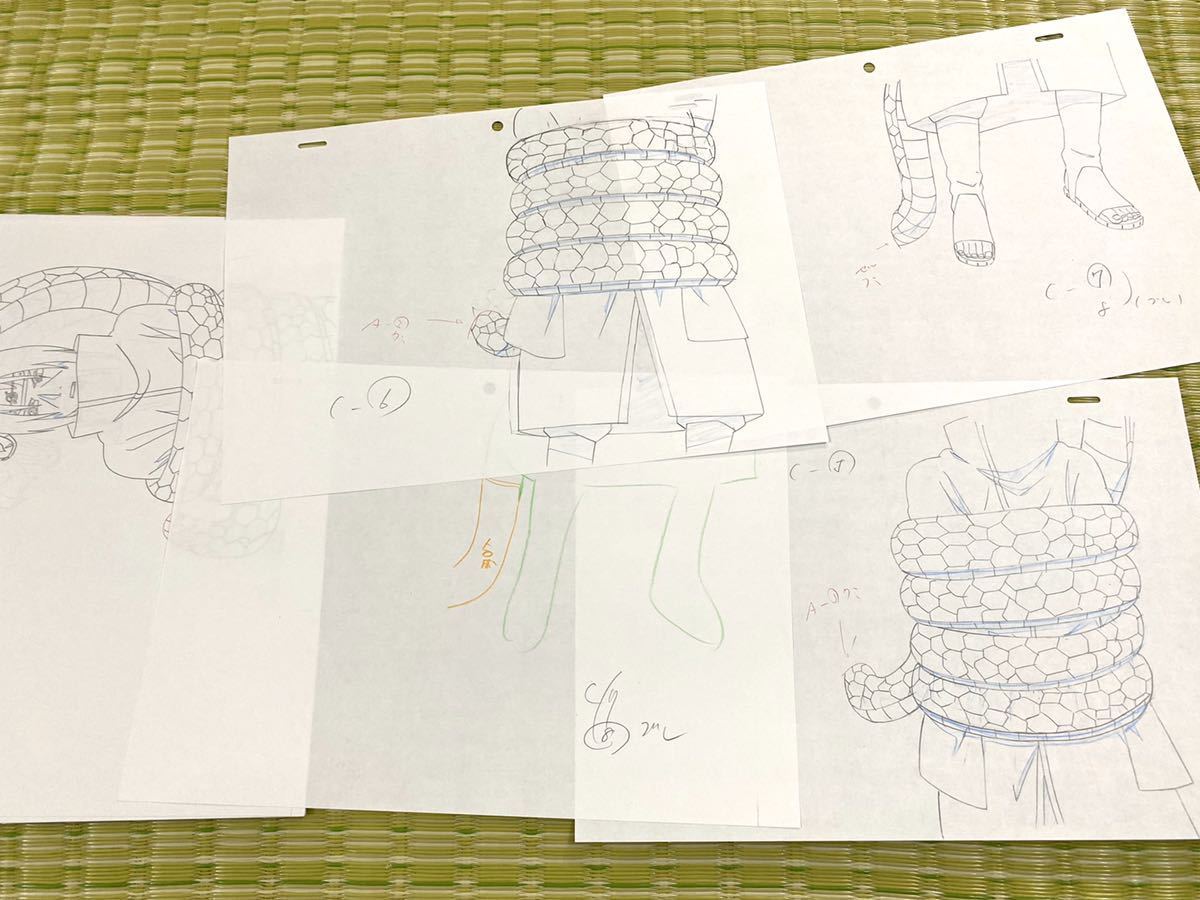 入手困難!レア☆NARUTO ナルト☆岸本斉史☆修正 設定 直筆原画 入手困難!レア☆NARUTO ナルト☆岸本斉史☆修正 設定 直筆原画